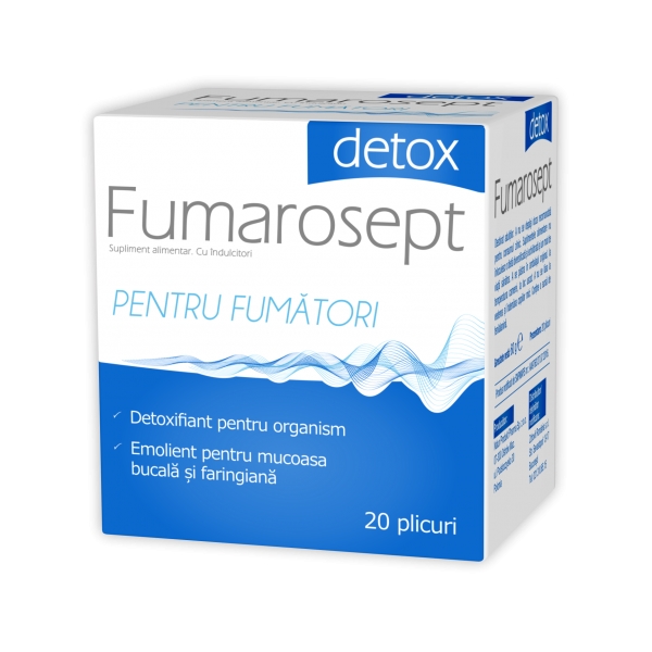 Zdrovit Fumarosept detox 20 plicuri