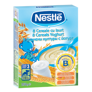 Nestle 8 Cereale cu Iaurt si Bifidus BL