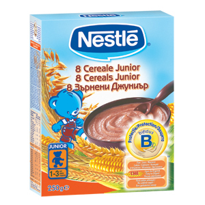 Nestle 8 Cereale Junior cu Bifidus BL