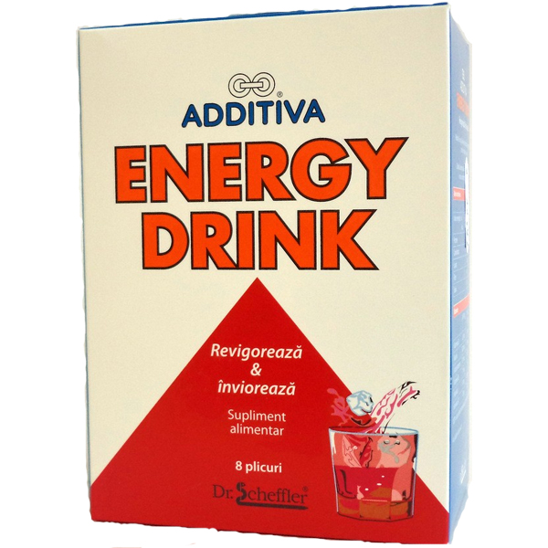 Additiva Energy Drink 8 plicuri Dr. Scheffler