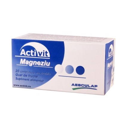 Aesculap Activit Magneziu 20 cpr