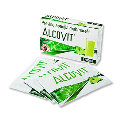 Alcovit AntiMahmureala 3 plicuri