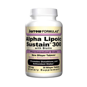 Alpha Lipoic Sustain 300mg 30tb Jarrow Formulas