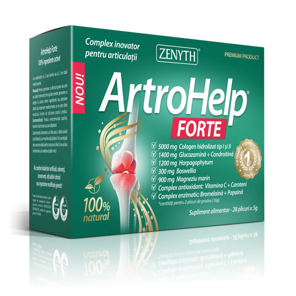 ArtroHelp Forte 14plicuri x 5g pulbere Zenyth