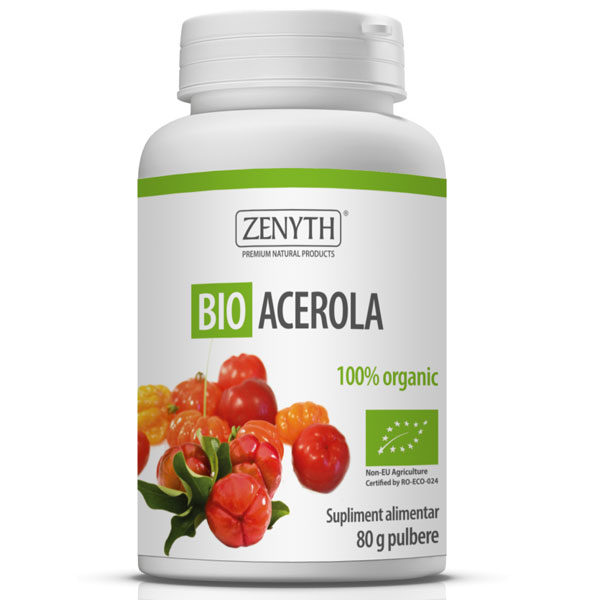 Bio Acerola pulbere 80g Zenyth