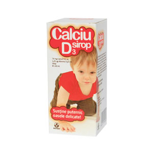 Calciu D3 Sirop Biofarm