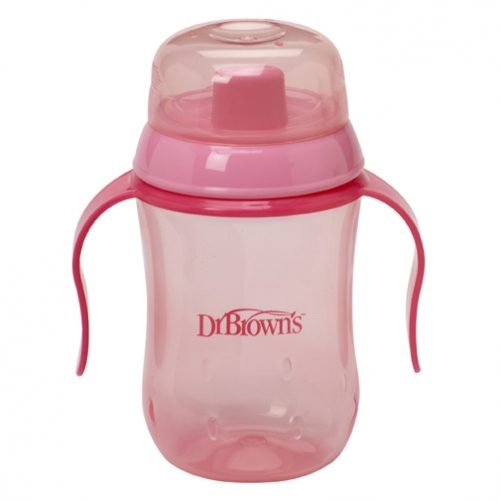 Canita de antrenament cu cioc tare 270ml Dr. Brown's