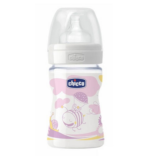 Chicco WB Biberon PP flux normal 150 ml roz