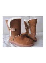 Cizme Ugg Australia Bailey Button Chestnut