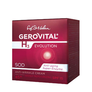 Crema Antirid Intens Hidratanta, cu FP 15 Gerovital H3 Evolution