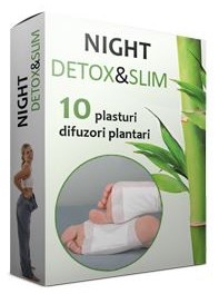 Plasturii Night Detox Slim pentru slabit