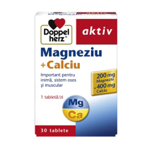 Doppelherz aktiv Magneziu + Calciu