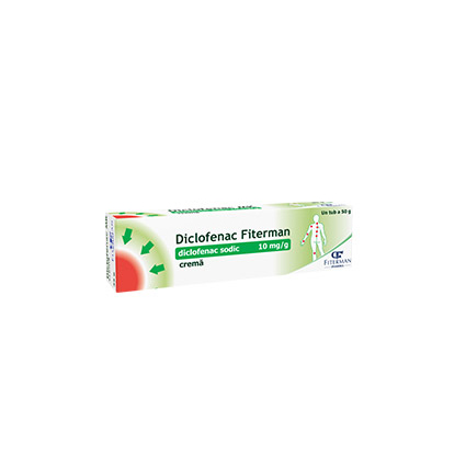 Fiterman Diclofenac MK 1% crema 50g