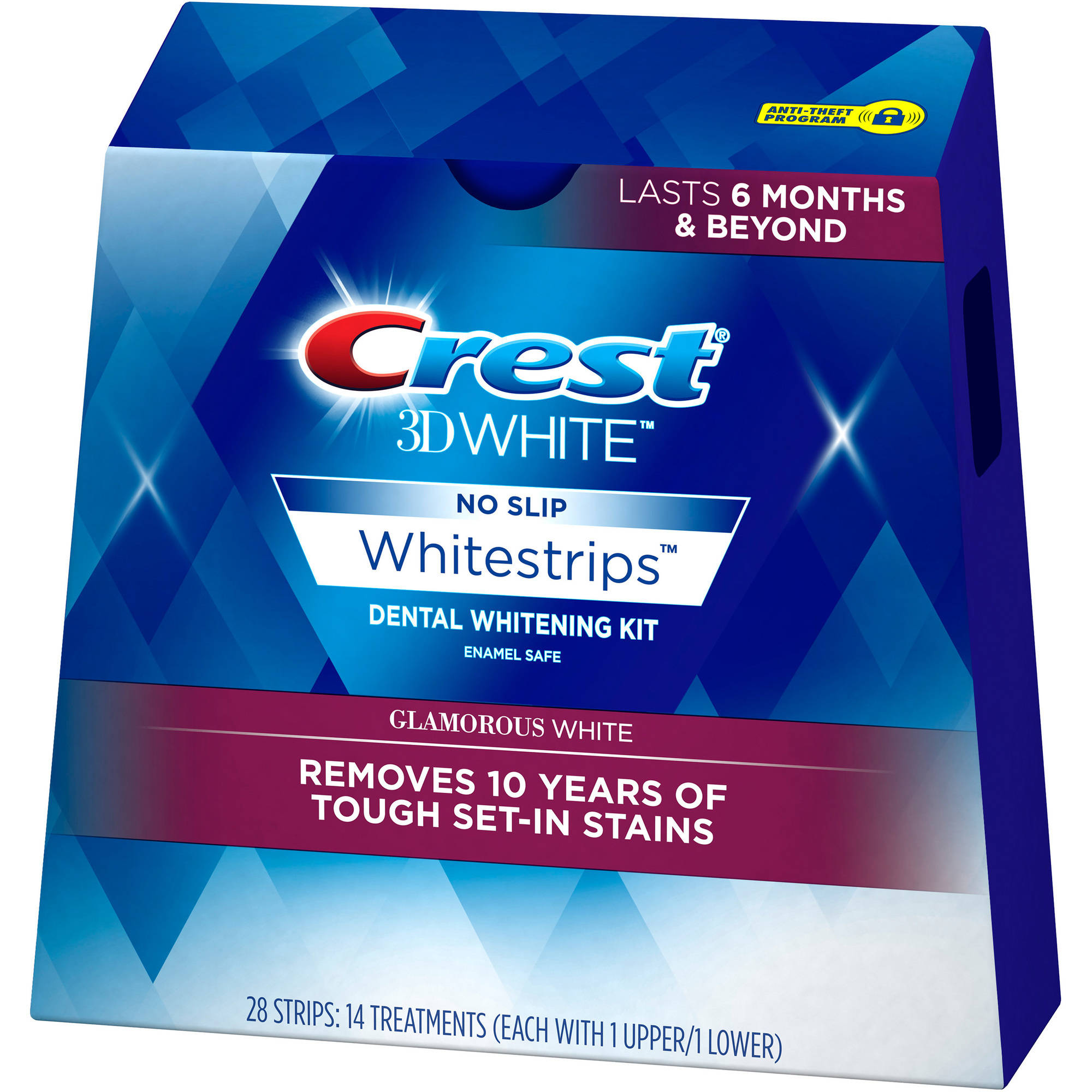 Crest Whitestrips 3D Glamorous White – 14 plicuri pentru albirea dintilor