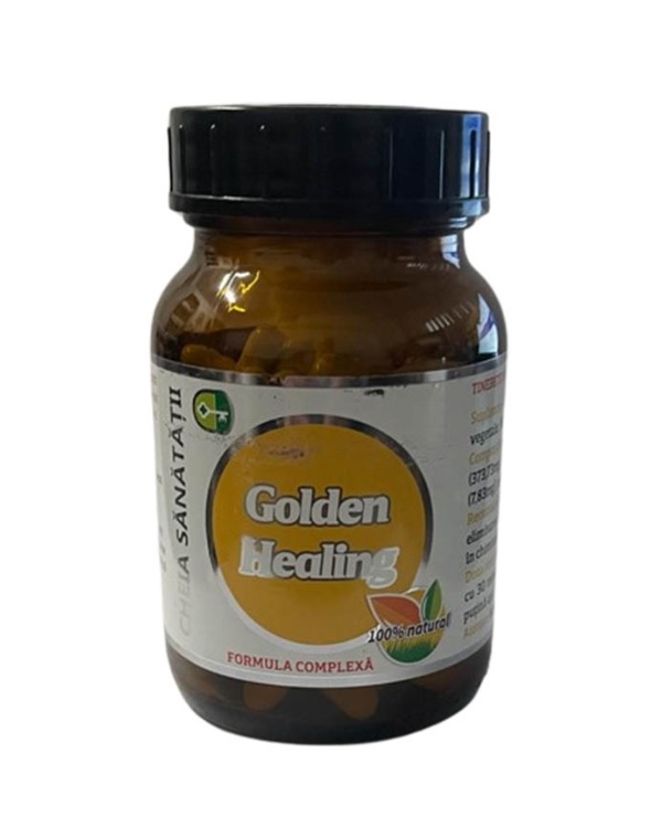 Cheia Sanatatii Golden Healing – impotriva mai multor tipuri de cancer - 180 cps