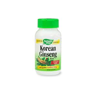 Korean ginseng 50cps Nature's way