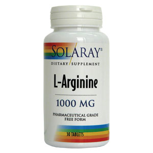 L-Arginine 1000mg 30tb Solaray