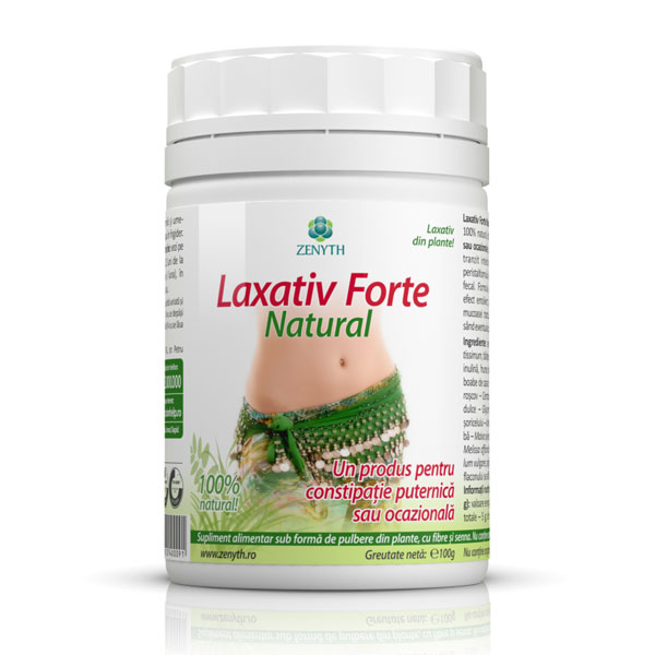 Laxativ Forte Natural pulbere 100g Zenyth