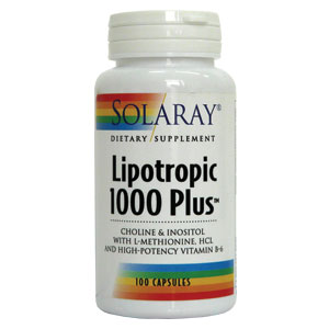 Lipotropic 1000 Plus 100cps Solaray