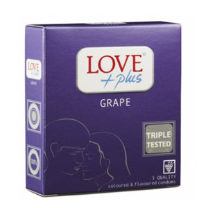 Prezervative Love Plus Grape