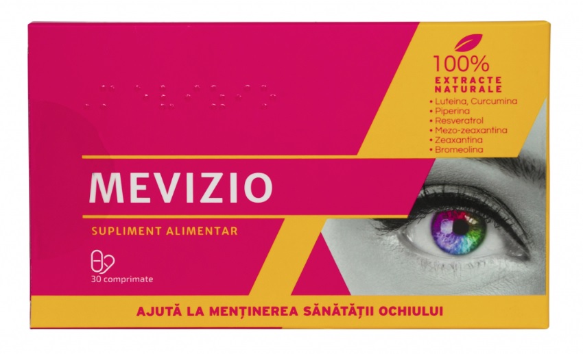 MEVIZIO - capsule impotriva aparitiei cataractei - 30 cps