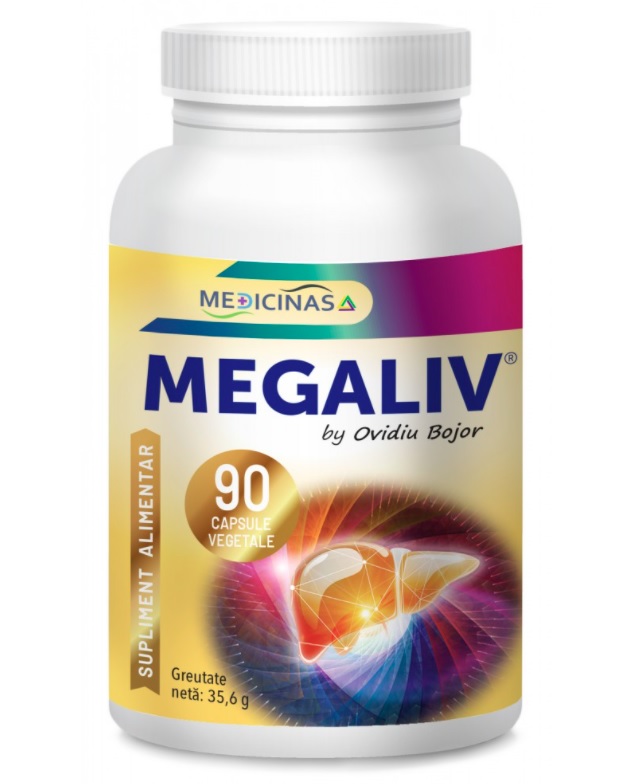 Megaliv – capsule pentru sanatatea ficatului – 90 cps