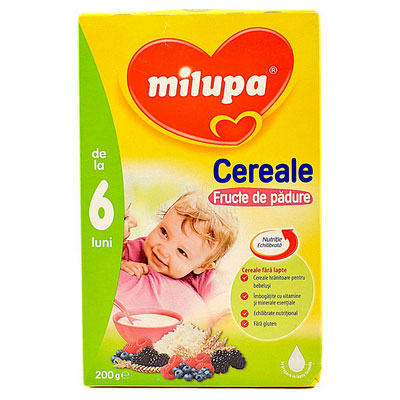 Milupa Cereale Fructe de Padure 200gr