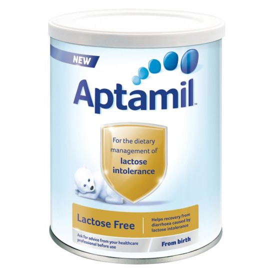 Milupa Lapte praf pentru bebelusi Aptamil Lactose Free 400 gr