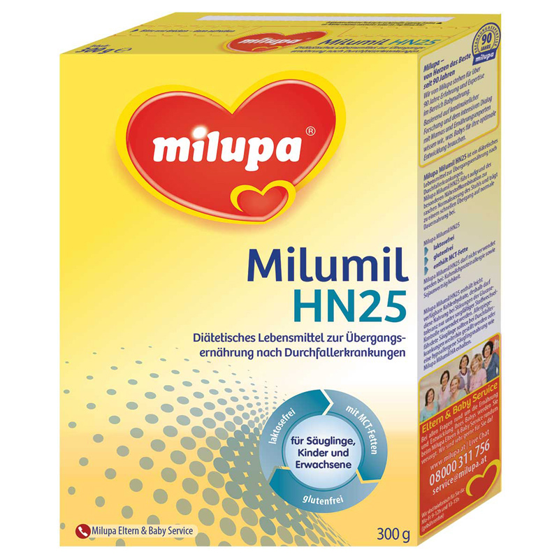 Milupa Lapte praf pentru bebelusi HN-25 300 gr