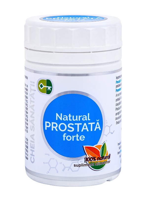 Cheia Sanatatii Natural Prostata Forte – sustine functia reproductiva si urinara - 120 cps