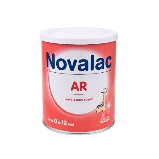 Lapte praf Novalac AR (0-12 luni) 400gr