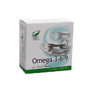 Omega 3-6-9 20 CPS Ulei Medica