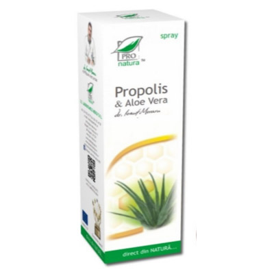 Propolis si Aloe Vera Spray 50ml Medica