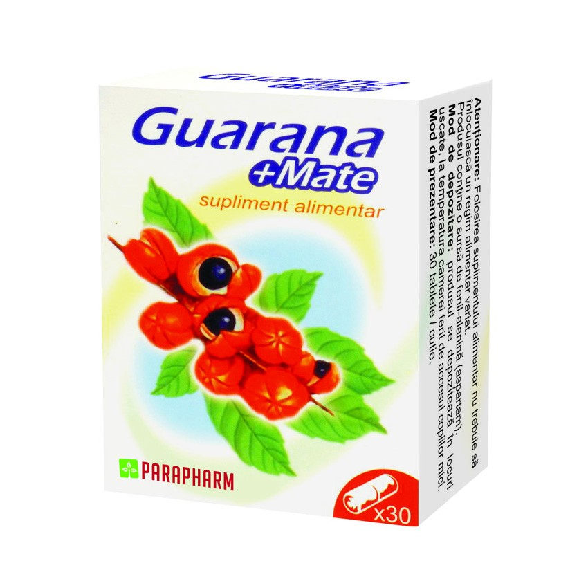 Parapharm Guarana +Mate 30 capsule