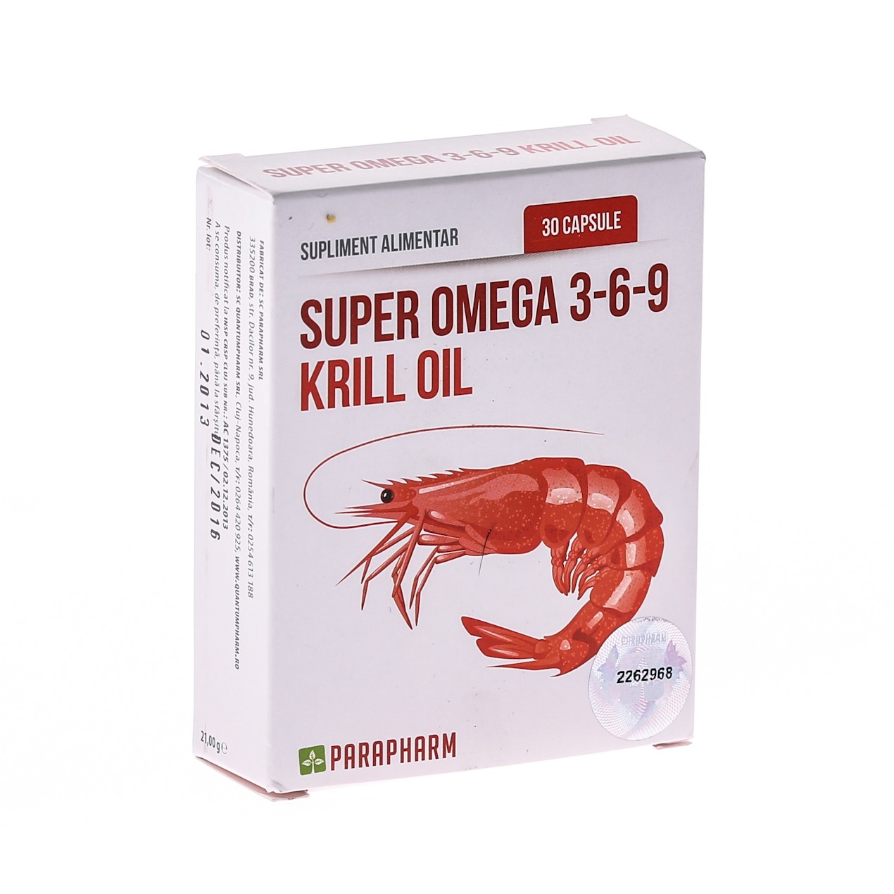 Parapharm Krill Oil capsule