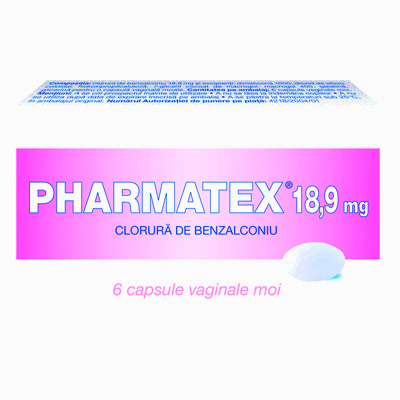 Pharmatex 18.9 mg x 6 cps moi vaginale
