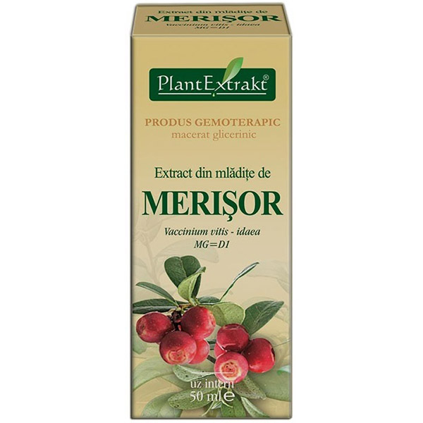 PlantExtract Extract din mladite de merisor 50 ml