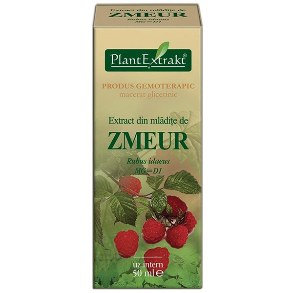 PlantExtract Extract din mladite de zmeur 50 ml