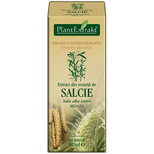 PlantExtract Extract din scoarta de salcie 50 ml