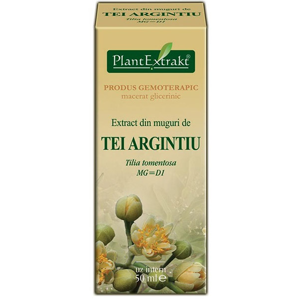 PlantExtract Extract din muguri de tei argintiu 50 ml Plantextrakt