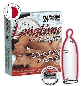 Prezervative LongTime Lover, fabricat in Germania