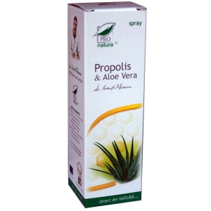 Spray Propolis si Aloe Vera 100 ML Medica