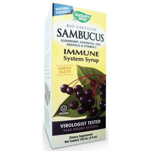Sambucus Immune Syrup 120ml Natures Way