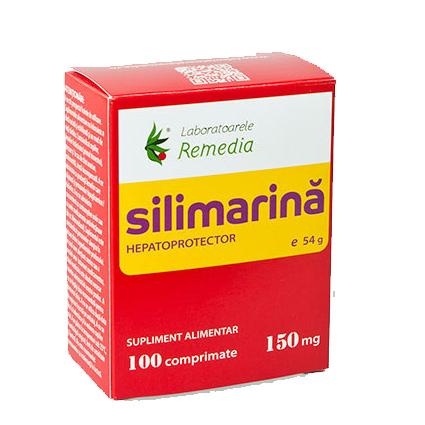 Silimarina forte 150 mg 100 comprimate