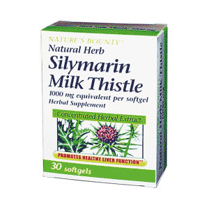 Sylimarin 1000mg Natures Bounty