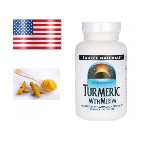 Turmeric Curcumina Meriva Complex - 30cps, SUA