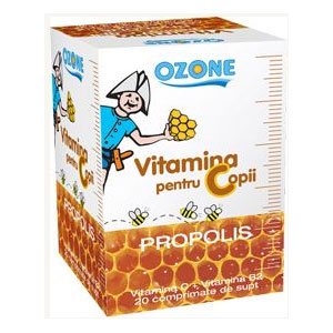VitaminaC cu propolis pentru copii Ozone