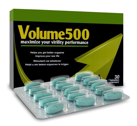 Volume 500 produs pentru cresterea cantitatii de sperma de 5 ori