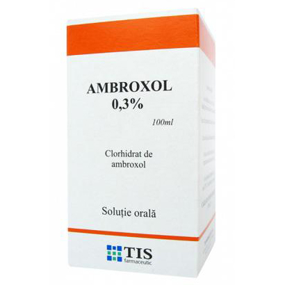 Tis AMBROXOL 0,3%, solutie orala