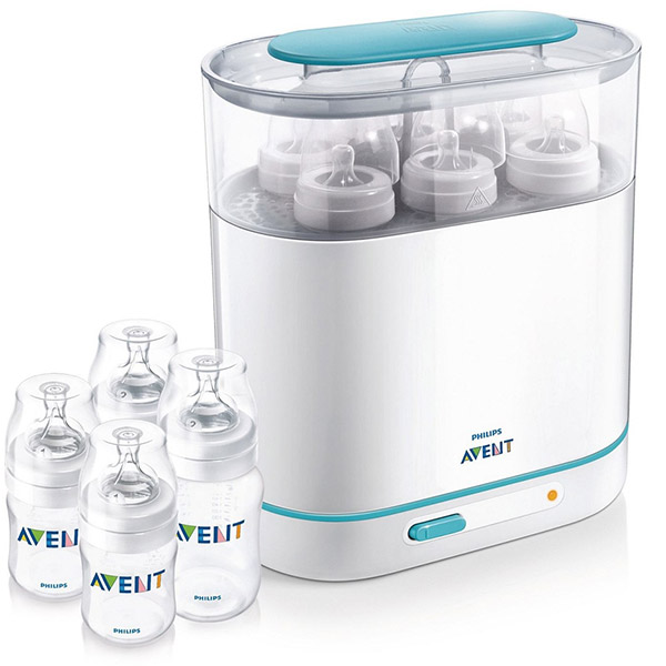 Sterilizator Philips Avent Electric cu Abur 3 in 1